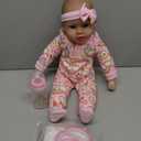 Baby Dolls, 17 Inches Large Realistic Baby Doll with Cute Soft Body, Real Life Baby Dolls Girl, with Bottles & Pacifier, Diapers and Bibs, Gift Idea for Ages 3+