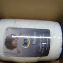 SERTA Down Illusion Soft Hypoallergenic 2 inch Pillowtop Simple Fit Mattress Topper, Twin, White