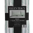 Ellen Tracy King 1 Quilted Sham 20x36 inches,  100%Polyester