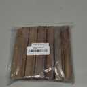 10PCS Wooden Simple Drawer Handles, 3.78"(96mm) Hole Centers Cabinet Pulls Rectangle Solid Wood Hardware Handles Decorative Furniture Pulls for Dresser Wardrobes (Walnut,Hole Dis.3.78")