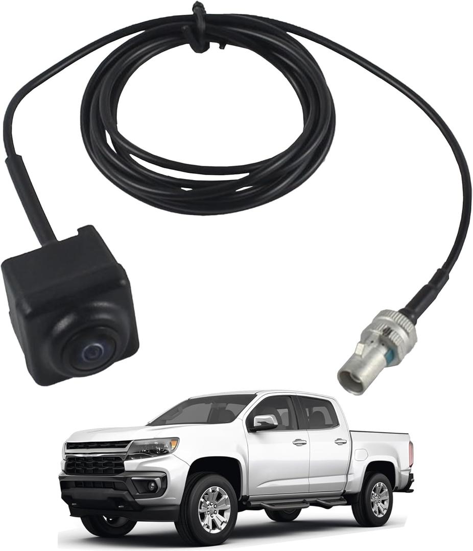 84586465 Rear View Park Assist Rear Camera Compatible with 2019-2022 Chevrolet Colorado 2.8L 2.5L L4 3.6L V6 Tailgate Parking Backup Camera Replaces 84583128 85163262 GM1960203