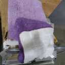 Cottonblue Weighted Blanket 15lbs 48x72 inches for Twin/Full Bed, Faux Fur Sherpa Weighted Blanket for Adults, Plush Cozy Bed Blanket with Ceramic Beads for Calm and Relax, Purple