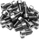 Flat Pedal Pin Upgrade Kit, 20Pins, Stainless Steel, 8MM Long