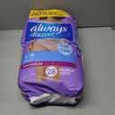 Always Discreet, Incontinence & Postpartum Underwear for Women, Maximum, Large, 28 Count
