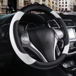 Leather Steering Wheel Cover