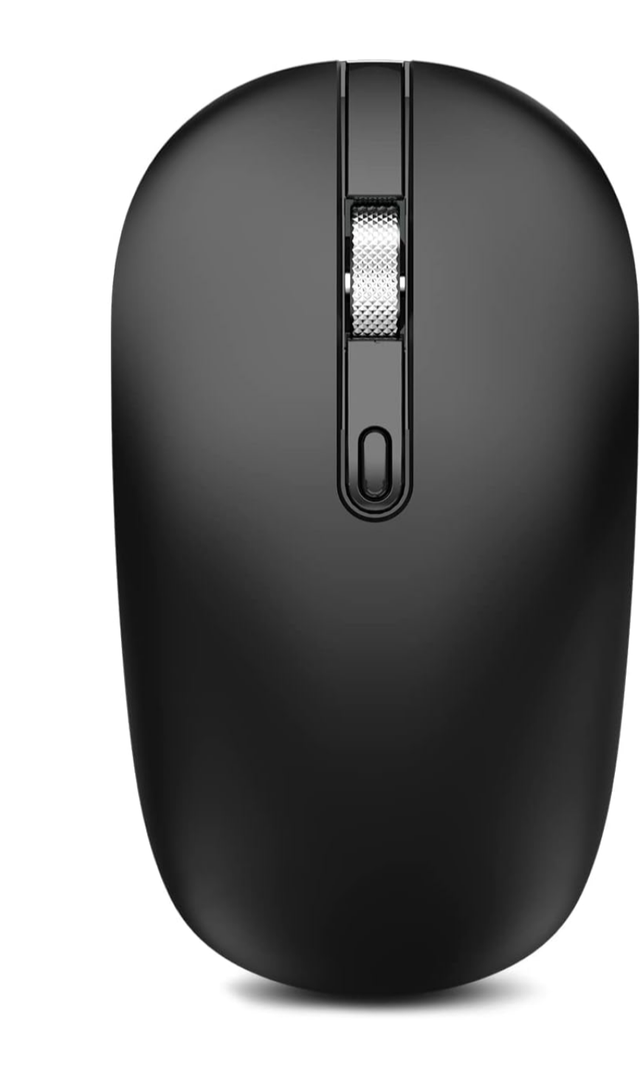 Computer Mouse for Laptop, Notebook, MacBook Pro Air, Windows, Linux - Ambidextrous Black