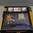 Super PDR 74PCS Car Dent Repair Kit, Small Dent Puller Kit, Adjustable Metal Dent Remover Tools with 58PCS High Viscosity Pull Tabs for Auto Body Large & Small Dents, Door Ding, Hail Damage