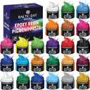 24 Pigment Pastes for Epoxy Resin Set - Opaque Resin Pigment - Epoxy Dye Paste - Mica Powder Paste - Epoxy Color - Epoxy Paint