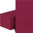 100 Pcs Burgundy Paper Napkins Disposable - Maroon Guest Dinner Napkins for Bathroom Wedding Birthday Graduation Party