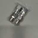 M MINGLE 3/8 NPT Pressure Washer Swivel Fitting, Anti-Twist 3/8 Swivel Male to Female Adapter, 360 Kink-Free Swivel Connector for Gun and Hose, 4500 PSI, 2 Pcs