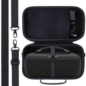Hard Case Compatible with Bose SoundLink Max Portable Speaker, Black Case