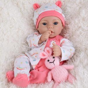 Aori Reborn Baby Dolls Lifelike  18inch Real Life Newborn Girl with UltraRealistic Handcrafted Details & Flexible Limbs, Gift Set for Kids 3+, Parents, Elderly and Collectors