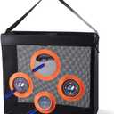 Hely Cancy Portable Shooting Practice Target Toy Storage Mesh Bag Compatible with Nerf Darts for Kids 6+