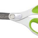 Westcott Heavy Duty CarboTitanium-Bonded 8" Straight Scissors - Durable Fabric Scissors for Heavy-Duty Cutting Tasks, Perfect for Home, Crafts, & Professional Use