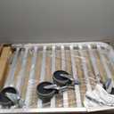 BIEAMA 10-Tier Sheet Pan Rack, NSF Bun Pan Rack, Aluminum Bakery Rack, Home Commercial Kitchen Bakery Cooling, 4 Wheels