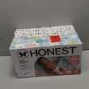 The Honest Company Clean Conscious Diapers for Delicate Skin | Up to 100% Leakproof | Hypoallergenic, Fragrance Free | Gender Neutral | Club Box, Size 1 (8-14 lbs), 78 Count (Prints May Vary) (Above It All + Pattern Play)