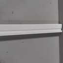 White Cordless Faux Wood Window Blind, Room Darkening Horizontal Window Blinds with Matching Decorative Valance