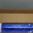 KEZERS 22" / 55 cm Skimming Blade, 0.3mm Stainless Steel Blade, Smoothing & Knockdown Drywall Knife, Extruded Aluminum, Durable Wall-Board, High-Impact End Caps