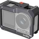 SmallRig Action 5 Pro Action 4 Action 3 Camera Cage for DJI, Protective Cage Compatible for DJI Mic, Protective Frame for Osmo Action 5 Pro Action 4 Action 3-4119C