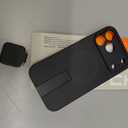 SURITCH for iPhone 17 Pro Max Case with Camera Control Cover, Camera Cover and Adjustable Kickstand, Compatible with MagSafe, Shockproof Bumper Protective Cases 6.9 Inch, Black