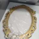 SIMON'S SHOP Vintage Gold Ornate Frame 13x18 in, 10x13.5 Oval Opening