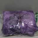 Fluffy Runner Rug for Bedroom Living Room, 2x6 Purple Bedside Rugs, Faux Fur Shag Modern Carpet Ultra Soft Girls Boys Room Home Decor, Tie-Dyed