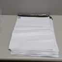 KKBESTPACK Poly Mailers Shipping Envelope Self Sealing Bags (12x15.5 100pc) (PM100), White