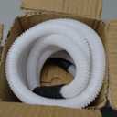 YUXIVCNE WD24X10065 12 Feet Dishwasher Drain Hose Extension Replacement for GE Parts 5/8 or 7/8-Inch Outlets Replace 3028711 AP5793010 PS8756368