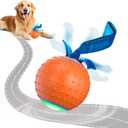 Interactive Dog Ball Toys Electric Automatic Moving Dog Toys to Keep Them Busy Rechargeable Smart Rolling