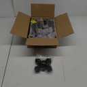 Dual Monitor Stand fits up to 32 inch, 4.4-22 lbs Computer Screens, Dual Monitor Desk Mount Height Adjustable, Monitor Arms for 2 Monitors, Home Office VESA Mounts with Gas Spring, Freelift Black