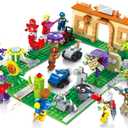 JHESAO Plants and Zombies PVZ Toys Assembly Action Figures PVZ Assemblable Toys Set 1 2 Series 687 PCS Great Gifts for Kids and Fans,Birthday and Christmas Party New