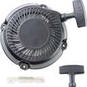 Abliubale 591301 Recoil Starter Compatible with Briggs and Stratton 591301 Pull Start Assembly 693394 791670 795930 Rewind Starter #150-112 Intek Pro 5.5hp and 6.5hp Engines