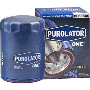 Purolator PL22500 PurolatorONE Advanced Engine Protection Spin On Oil Filter Compatible With Ford F-150, Explorer, Edge, Chevrolet Silverado 1500, Traverse, Tahoe, GMC Acadia, Sierra 1500 and Yukon
