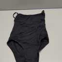 Beautikini Period Swimwear One Piece Leakproof Swimsuit Menstrual Tummy Control Bathing Suit for Teens Girls and Women (X-Small, Black)