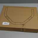 WALMANN Lightweight Kayak Storage Rack, Wall Mount Kayak Hooks for Garage Utility Storage Hangers for Canoe, Surfboard, Skiis, Snowboard, Paddle Board, Ladders (Large, Black-Pack of 4)