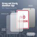 SmartSign "No Trespassing" Sign | 12" x 18" 3M Engineer Grade Reflective Aluminum