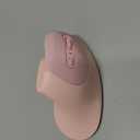 seenda Ergonomic Bluetooth Mouse - Wireless Dual Mode Vertical Mouse ((BT4.0+USB) with Mouse Jiggler, Reduces Wrist Strain, Compatible with PC, Laptop, Mac, and Windows - Light Pink