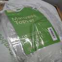 Niagara Sleep Solution Ultra Soft Queen Size Mattress Topper - Viscose Made from Bamboo Pillow Top Mattress Pad for Back Pain Relief - Naturally Cooling for Hot Sleepers, Green