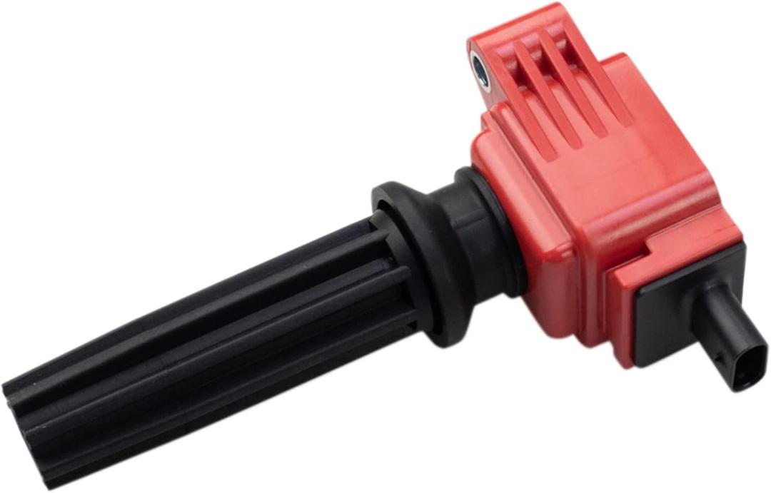 TRQ Ignition Kit Ignition Coil Spark Plugs Compatible with 12-19 Ford 13-17 Jaguar 12-17 Land Rover