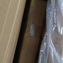 Comhoma Recliner Chair PU Leather Rocking Sofa with Heated Massage, Black