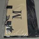 M Initial Canvas Tote
