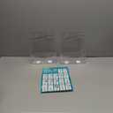 KTRIO Acrylic Brochure Holder 8.5 x 11 Clear Flyer Display Stand, Plastic Literature Holder for Trifold Brochures, Magazines, Menus, Pamphlets, Booklets, Documents, Desk or Wall Mount, 2 Pack