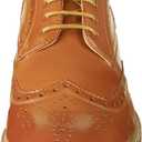 Bruno Marc Moda Italy Prince Men's Classic Modern Oxford Lace Dress Shoes (11 Wide, Wingtip Brown)