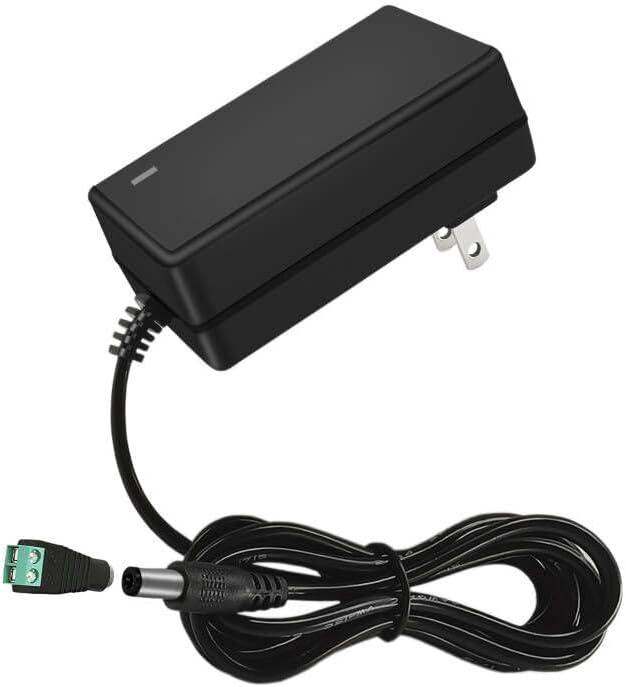 DC 12V 4A Power supply 48w ac adapter 100-240v 50-60hz to 12 Volts 4A 3Amp 2A Transformer, dc 12V Power Adapter Cord, 5.5mm x 2.5mm 2.1mm Plug for dc12v LED Strip Light