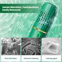 Fruit and Vegetable Washing Machine, Fruit and Vegetable Cleaner Device, Kitchen Gadget Food Purifier for Deep Cleaning Fruits, Vegetables, Rice, Meat and Tableware (Green)