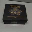 Card Care Clean Kit,17-in-1 Card Cleaning and Polishing Restoration Kit, Trading Card Cleaning Box with Cleaning Spray and Balck Nitrile Gloves, Suitable for Surface Card Care&Flatten Edges