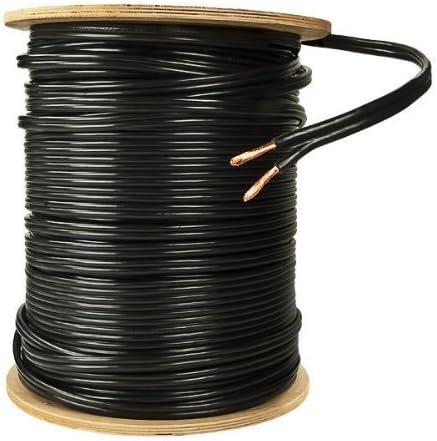 GOSDENG 12/2 Low Voltage Landscape Wire 500FT Outdoor Landscape Lighting Cable 12 Gauge 2 Conductors Low Voltage Wire for Landscaping Lights,Copper Clad Aluminum Direct Burial