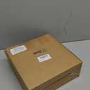 Amyhill 50 Pcs Disposable Tea Cups Mini Plastic Tea Cup Bulk with Handle Hard Plastic Coffee Mug Disposable Square Espresso Mug for Party Catering (White)