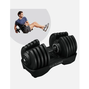 Lifepro Triform max Dumbbells Adjustable Weight, Compact Quick Dumbbells , Black
