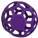 JW Pet Hol-ee Roller Dog Toy Puzzle Ball, Natural Rubber, Extra Large (7.5 Inch Diameter)